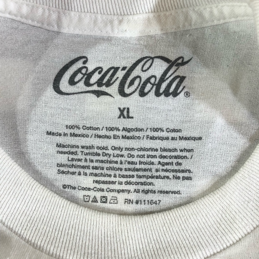 Coke Paris Coca-cola Eiffel Tower Blonde Soda Tee - Picture 4 of 4